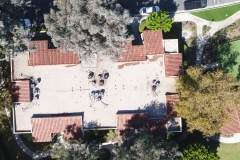 aerial view of roof used for safe and accurate inspections of inaccessible areas