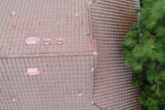 sample photograph of finished roof as used for an aerial roof assessment or inspection