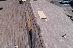 aerial view of shingled roof used for roof inspections and assessments
